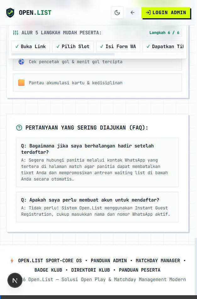 Video Tutorial: Alur Daftar Match di HP